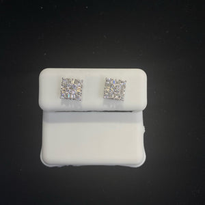 Square Baguette Earrings